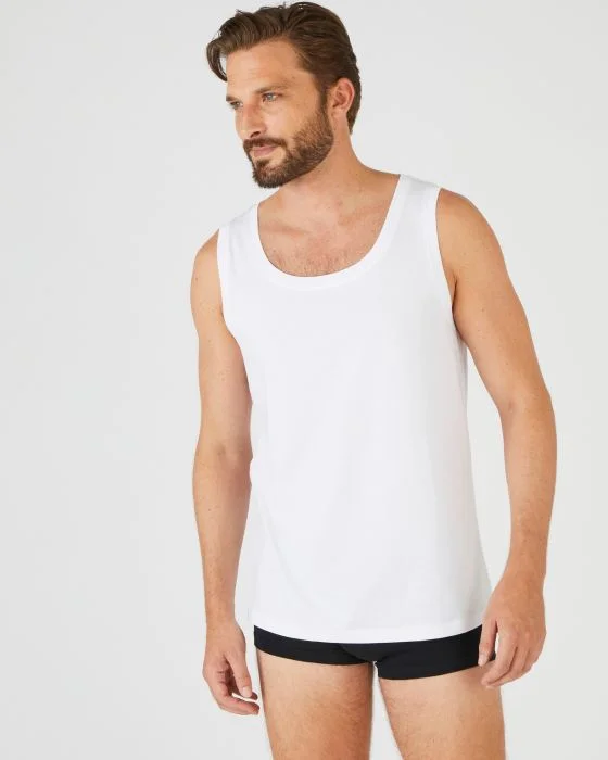 Débardeur en pur coton pima