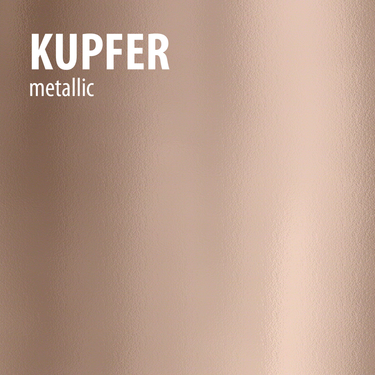 Baufix Metallicfarbe kupfer