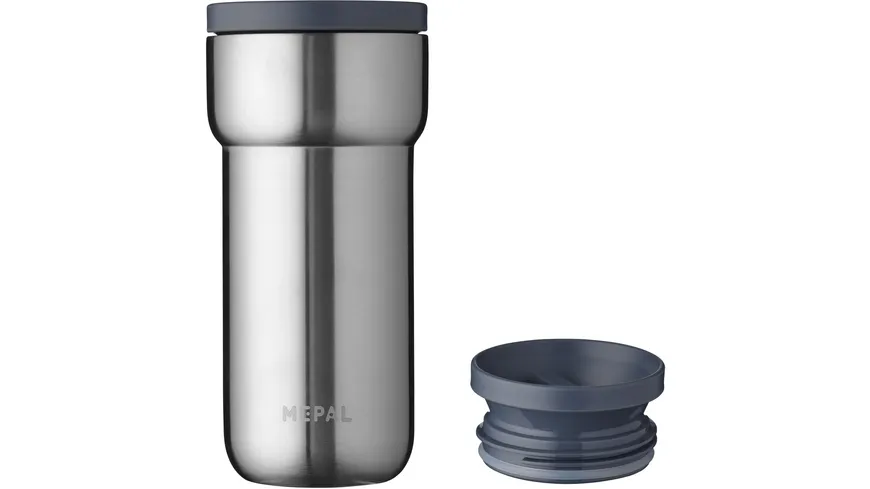 MEPAL Thermobecher Ellipse 375 ml Edelstahl gebürstet