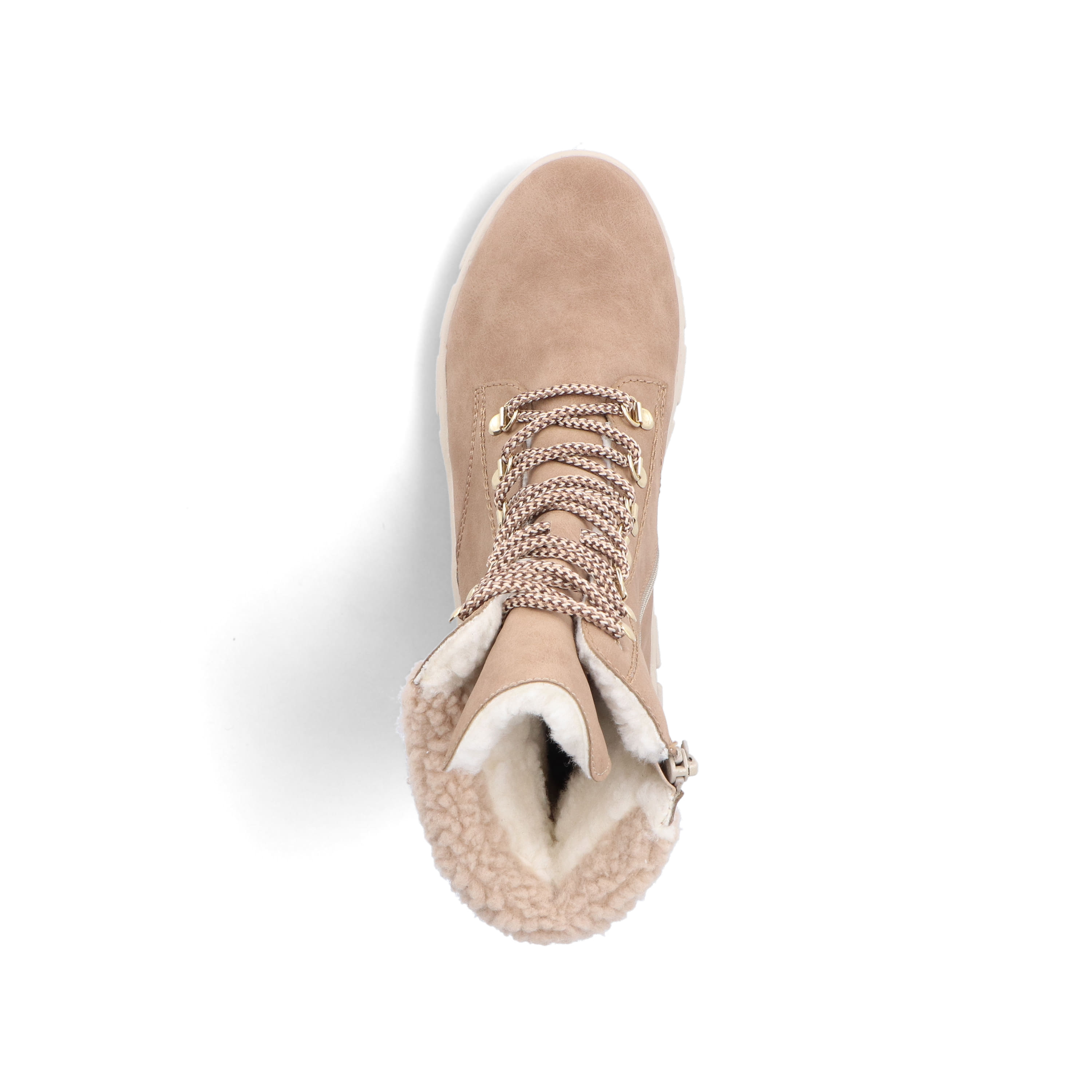 Rieker Damen Schnürstiefel noisette