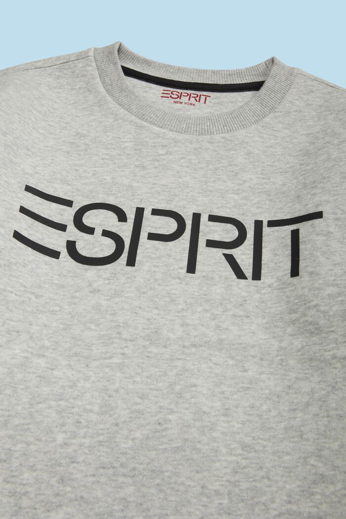 Logo-Sweatshirt mit Rundhalsausschnitt