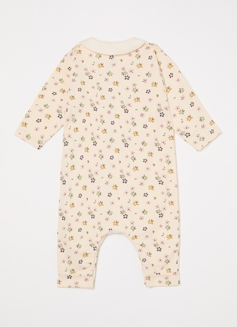 Dětský oblek Petit Bateau s květinovým potiskem