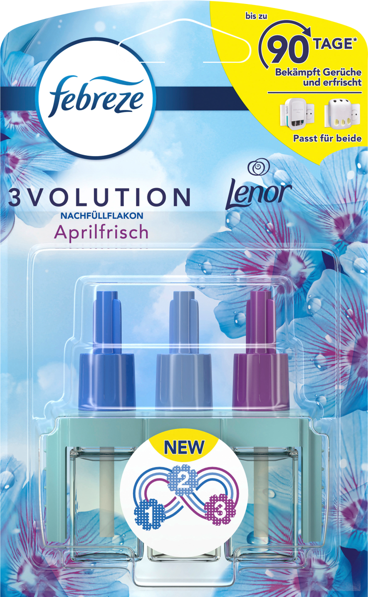 Lufterfrischer Duftstecker 3 Volution Aprilfrisch Nachfüllpack, 20 ml