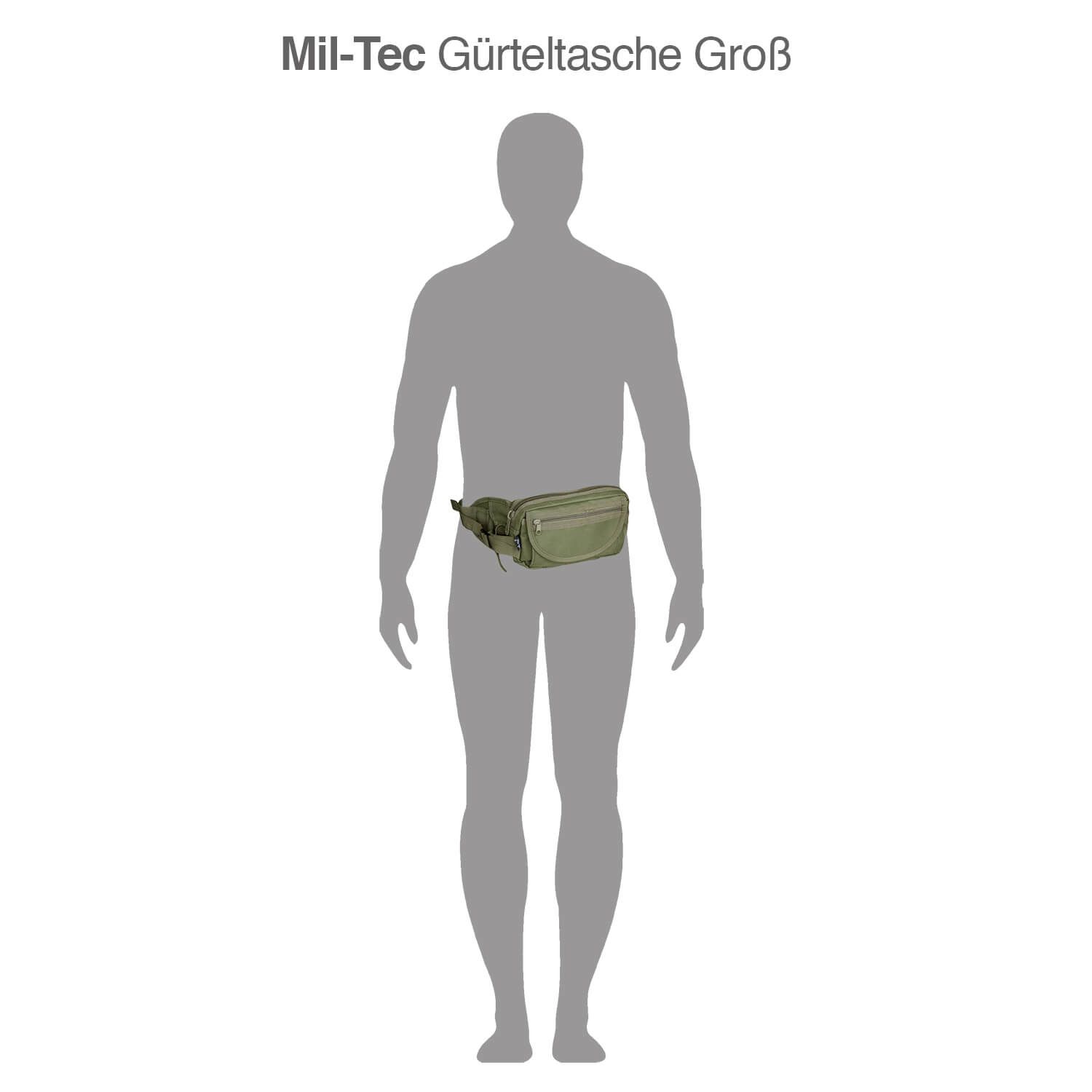 Gürteltasche gross