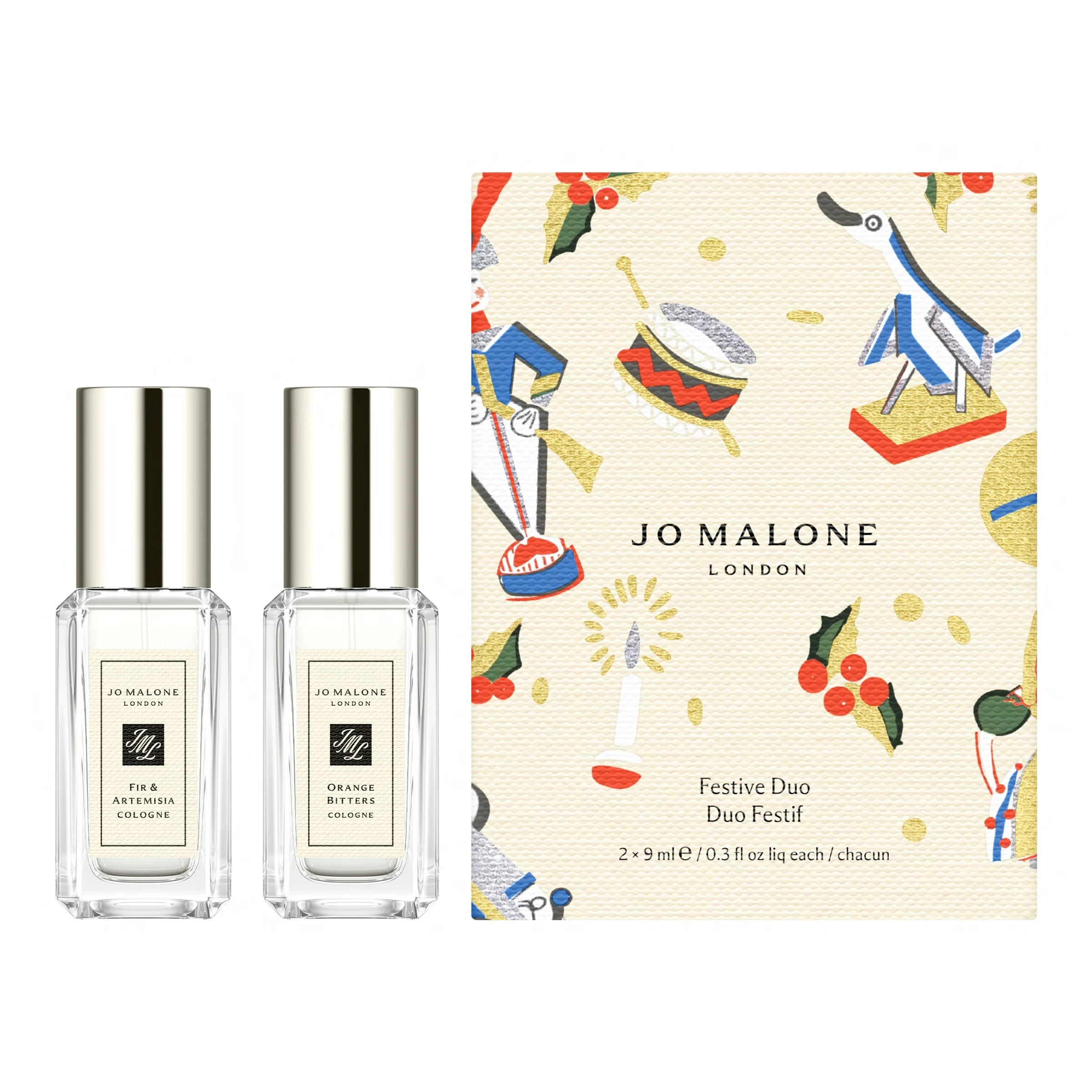Festive Duo Colognes - Seturi de parfum unisex, Set de parfum pentru femei, Set de parfum pentru bărbați