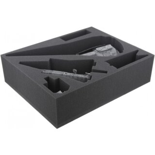 Feldherr 90 mm Full-Size Schaumstoffeinlage für Star Wars X-WING Imperiale Sturm-Korvette, Imperialer Angriffsträger, Shuttle der Lambda- und Ypsilon-Klasse