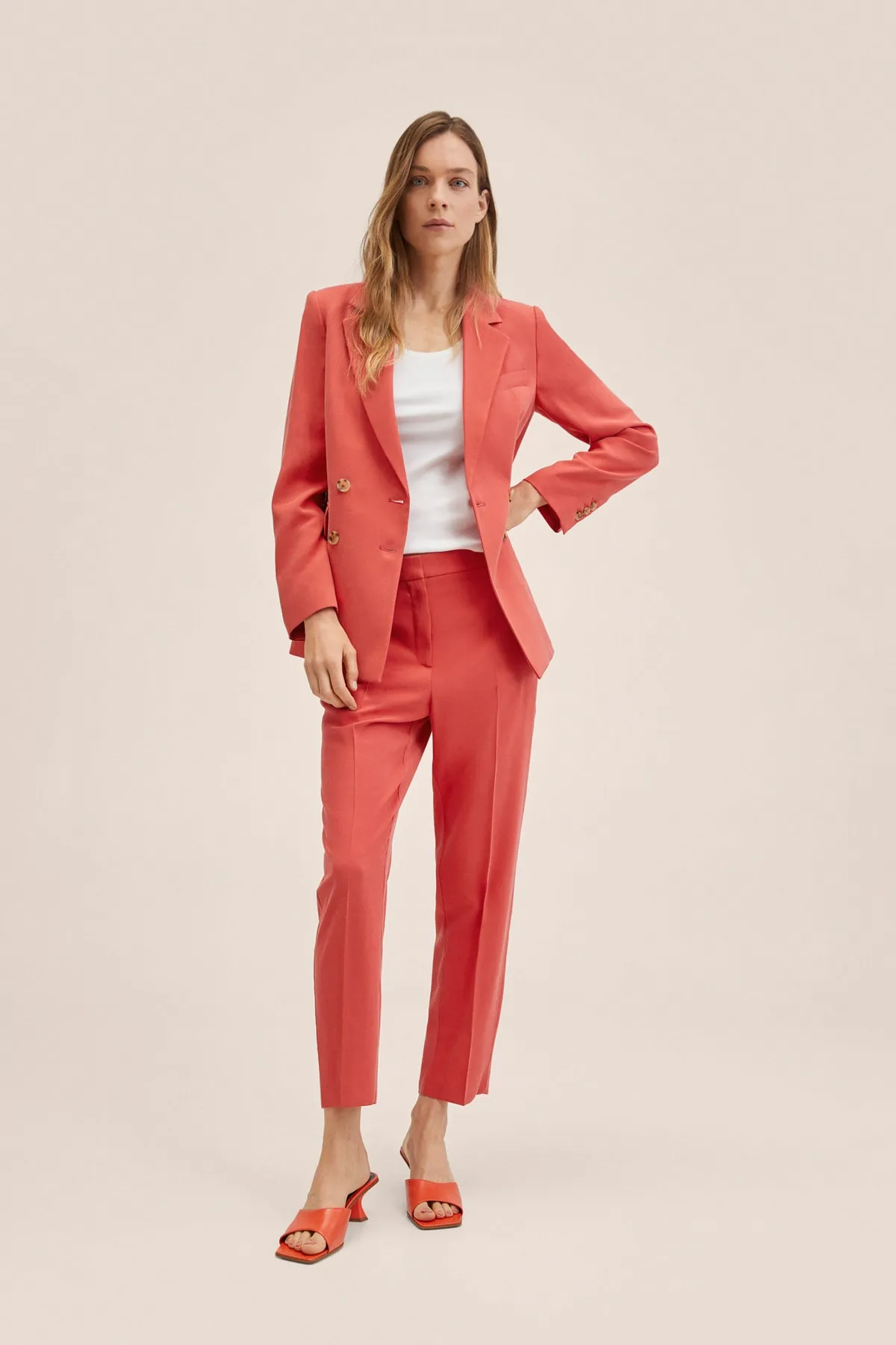 MANGO  27065749 Frau / Mädchen Erdbeere