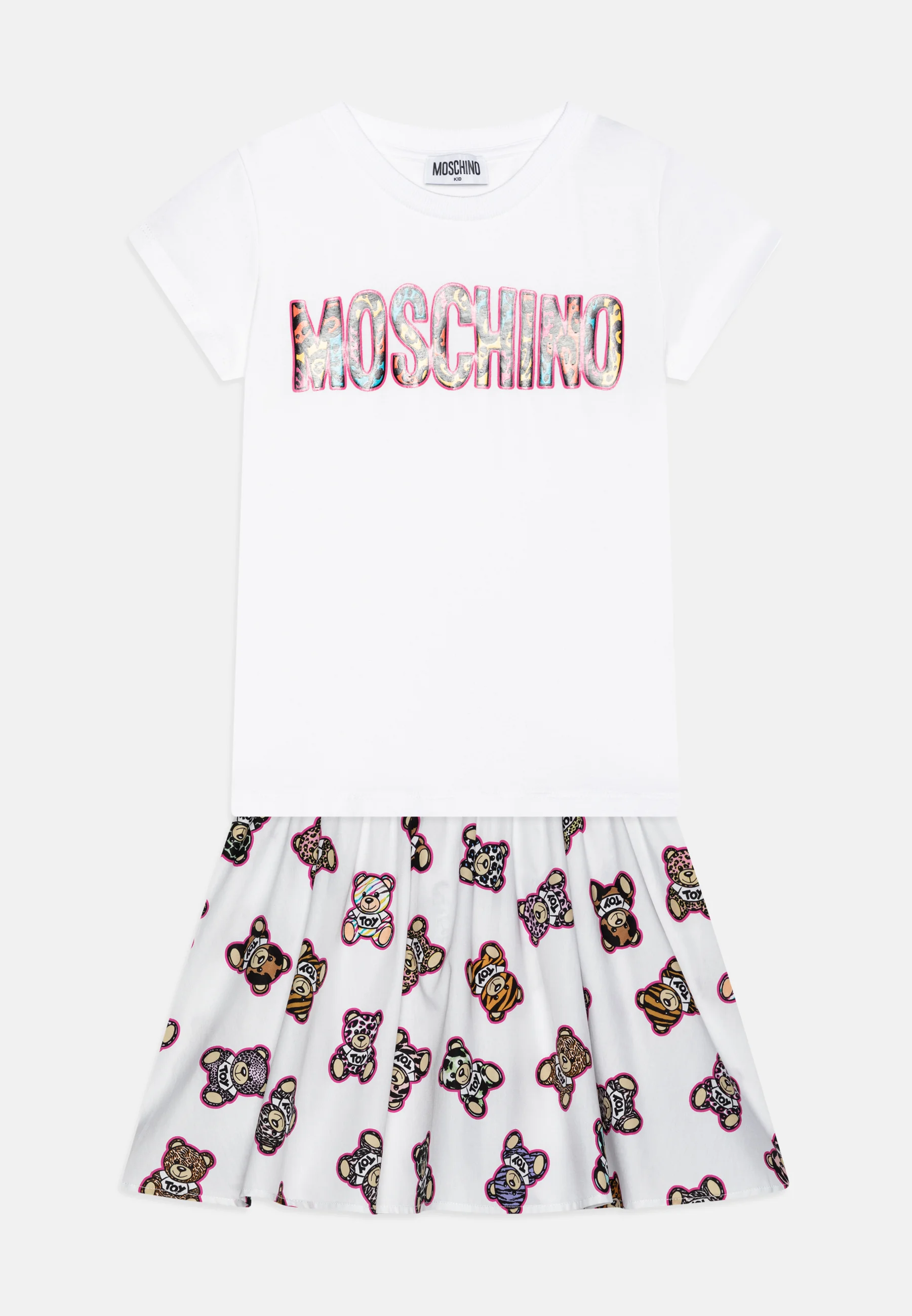 CONJUNTO DE FALDA MOSCHINO - Camiseta estampada
