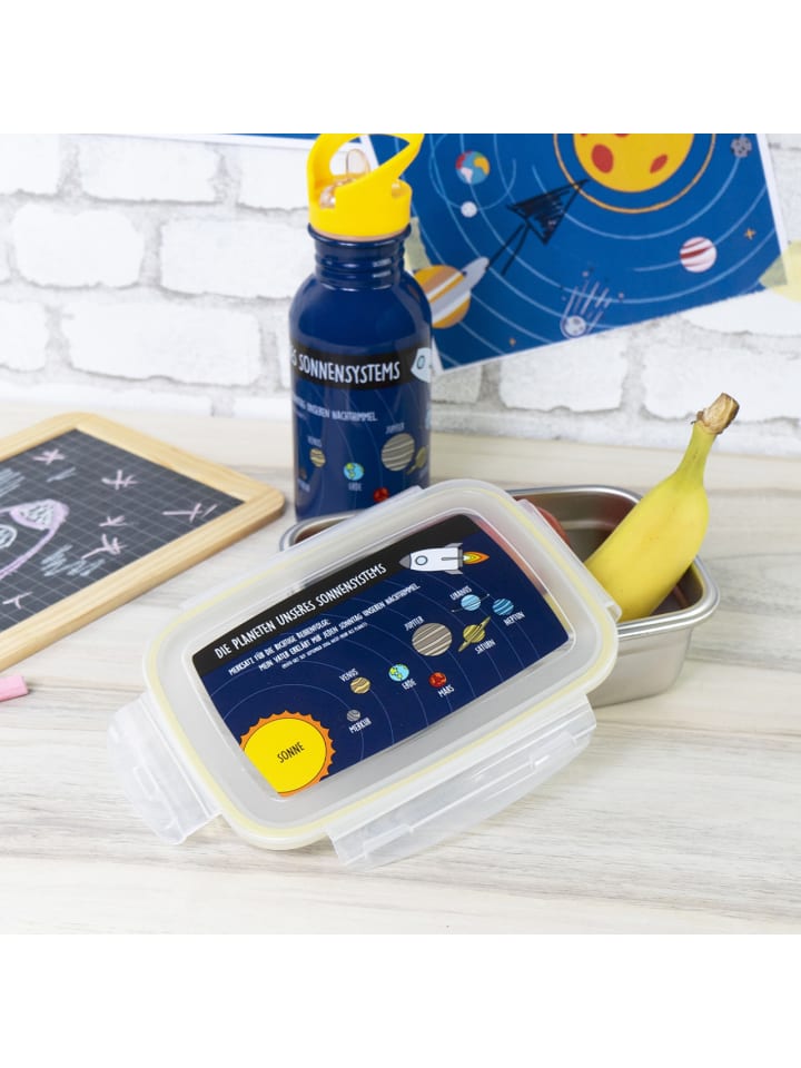 Geda Labels Brotdose Sonnensystem in Dunkelblau - 850 ml günstig kaufen onesize