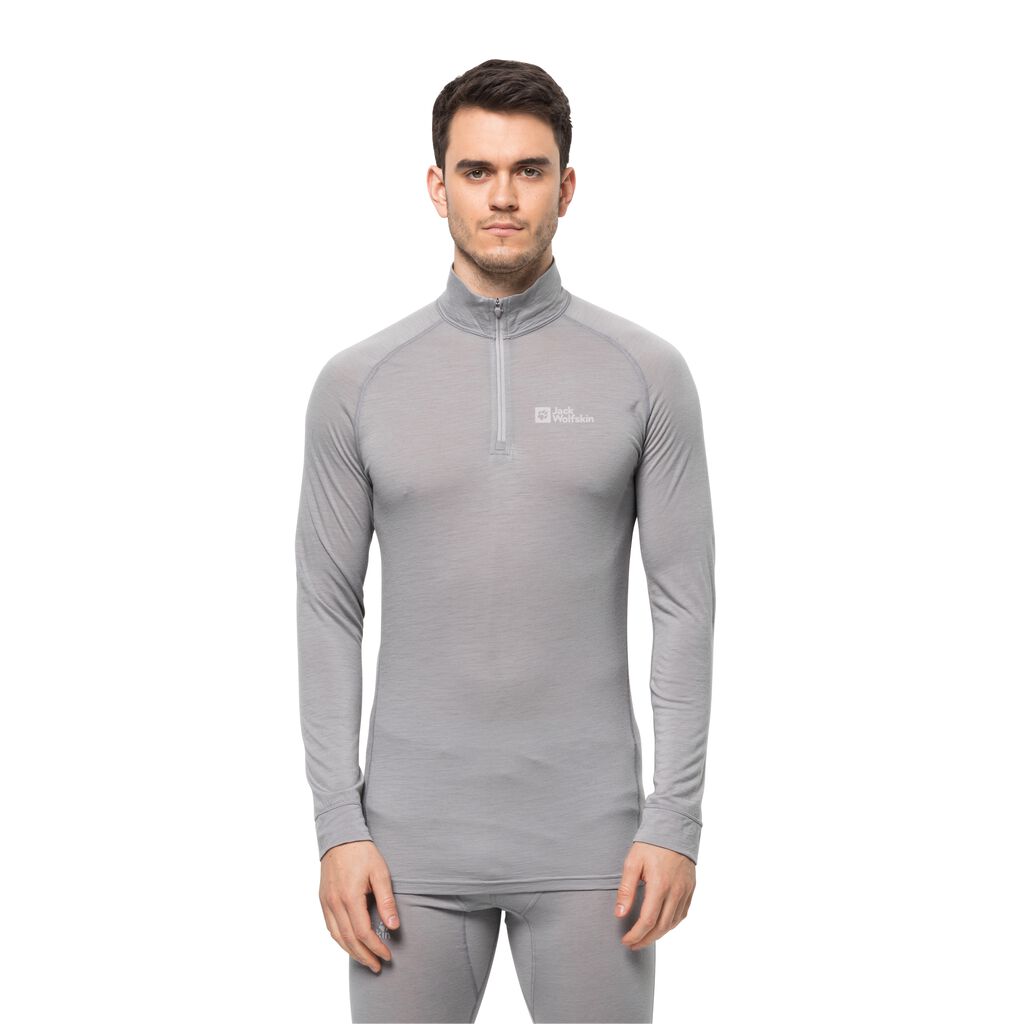 ALPSPITZE WOOL L/S HZ M Langarm Merino Funktionsshirt Herren