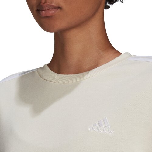 ADIDAS DAMEN ESSENTIALS STUDIO LOUNGE 3-STREIFEN SWEATSHIRT