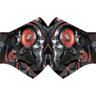 ** % SALE % ** Wild Bangarang Face Mask - Red Mecha Size L