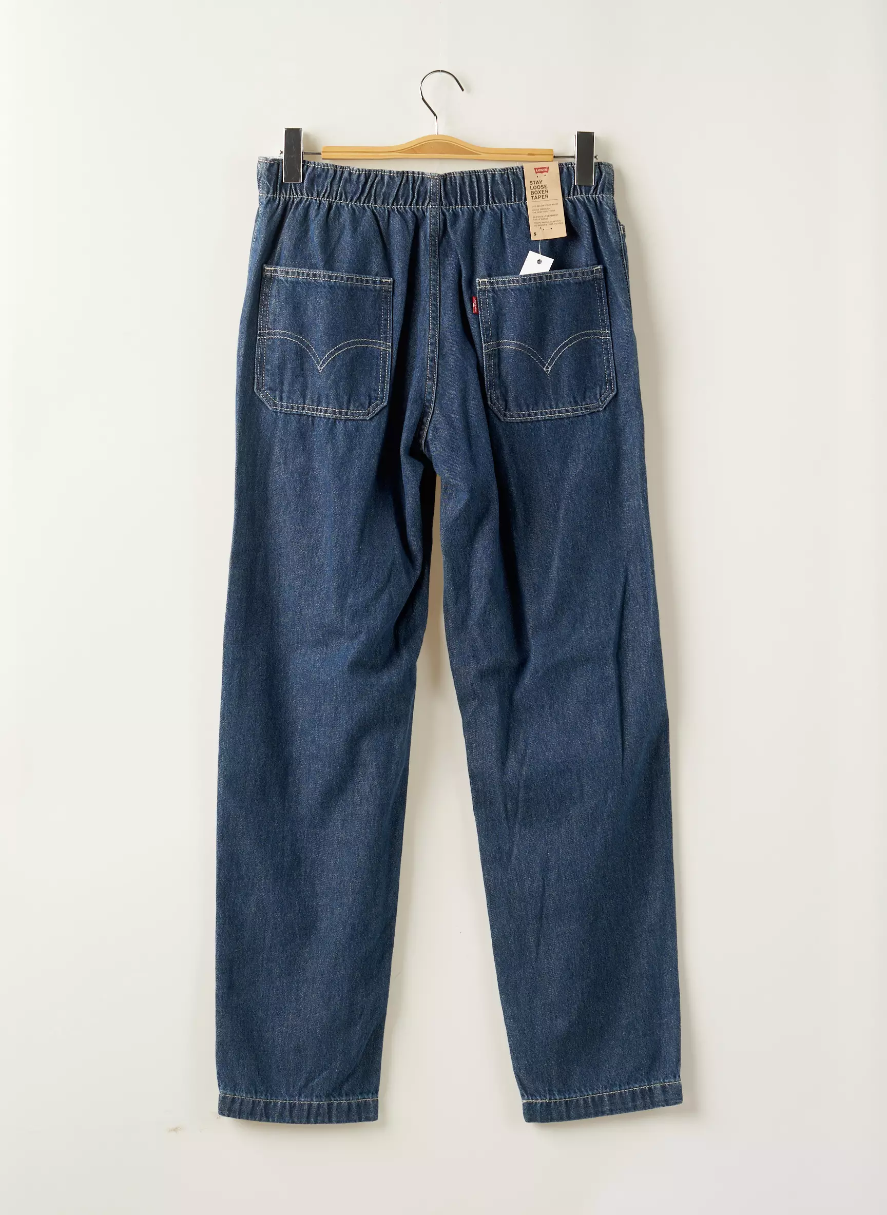 Levis Jeans Coupe Large Homme couleur bleu