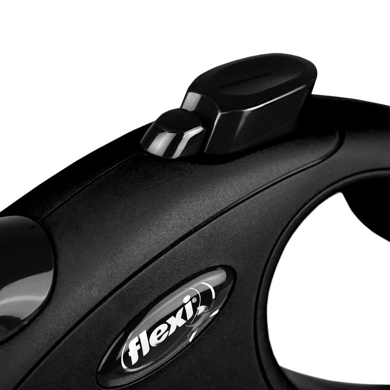 flexi New Classic Gurt-Leine S - schwarz zu TOP-Preisen | bitiba