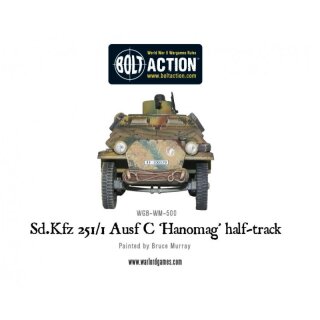 Sd.Kfz 251/1 Ausf C Hanomag (German Halftrack)