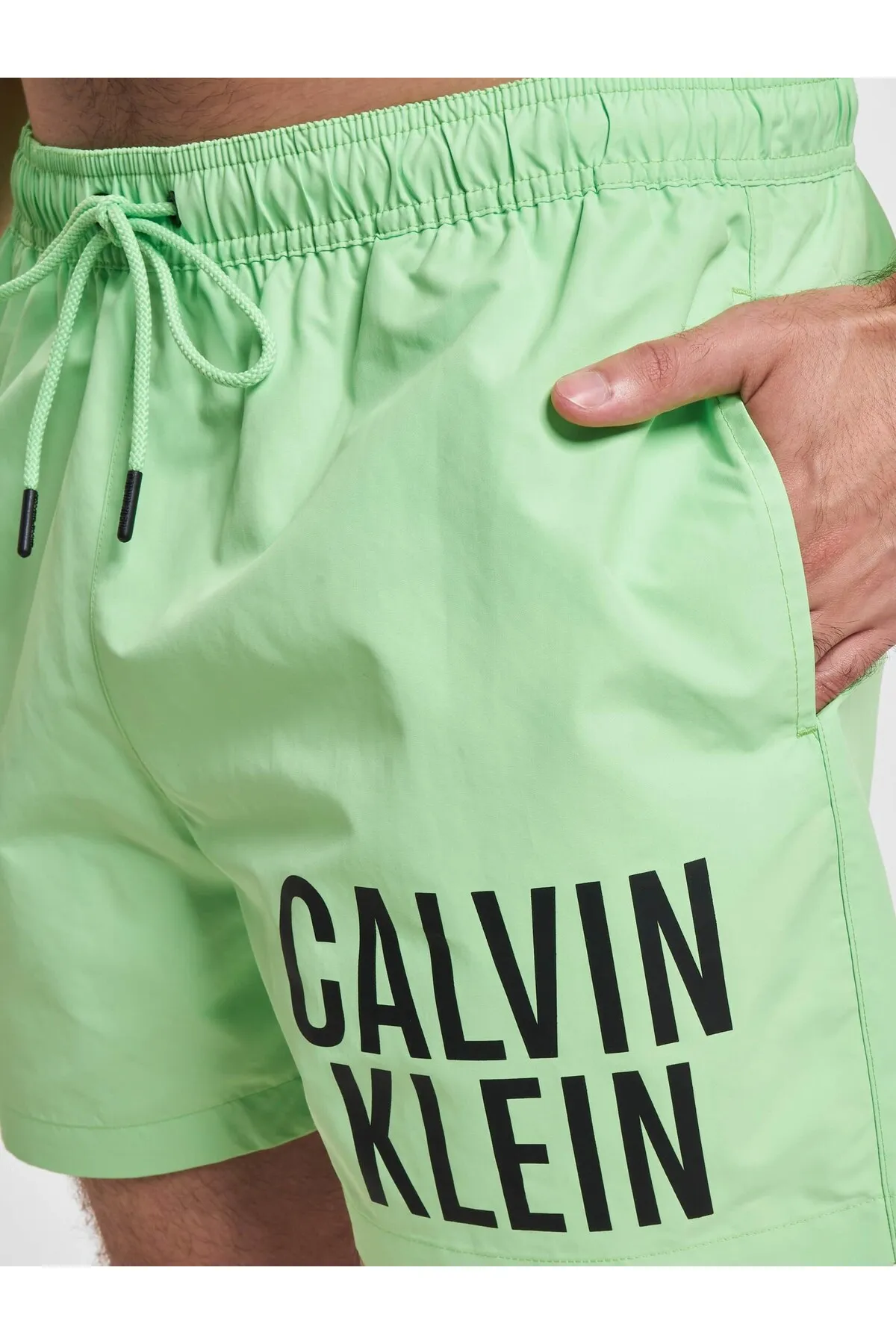 Calvin Klein  Badeshorts - Grün - Unifarben