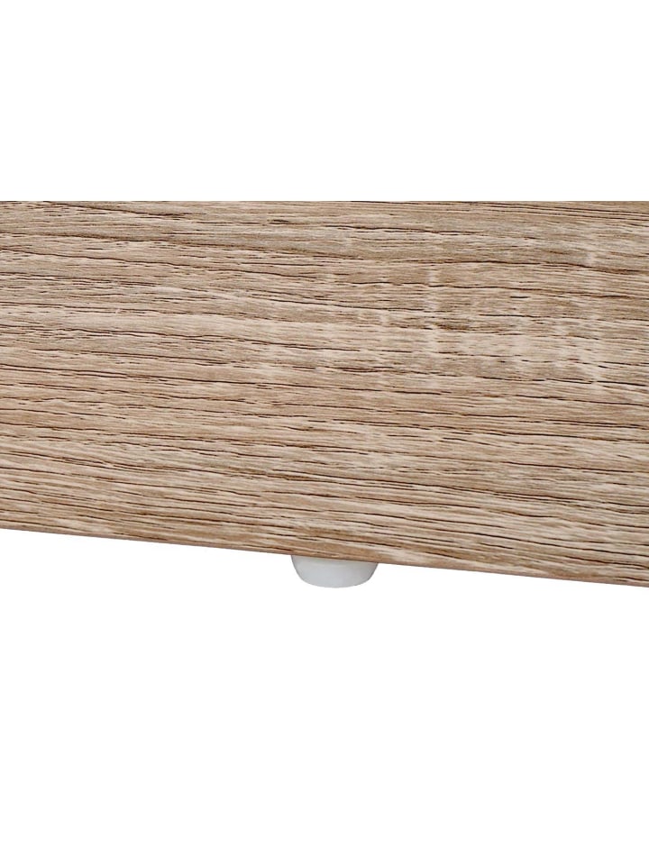 MCW Couchtisch K75 mit Schiebetüre und 6 Staufächer, Naturfarben günstig kaufen onesize