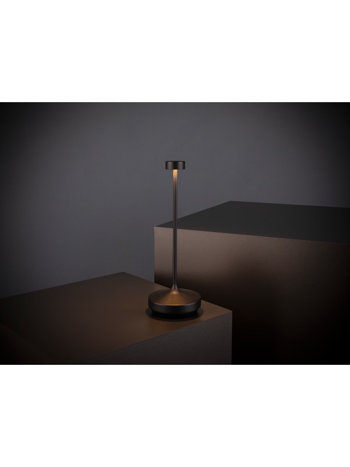 APS Tischleuchte in schwarz, Ø 8 cm, H: 25 cm günstig kaufen onesize