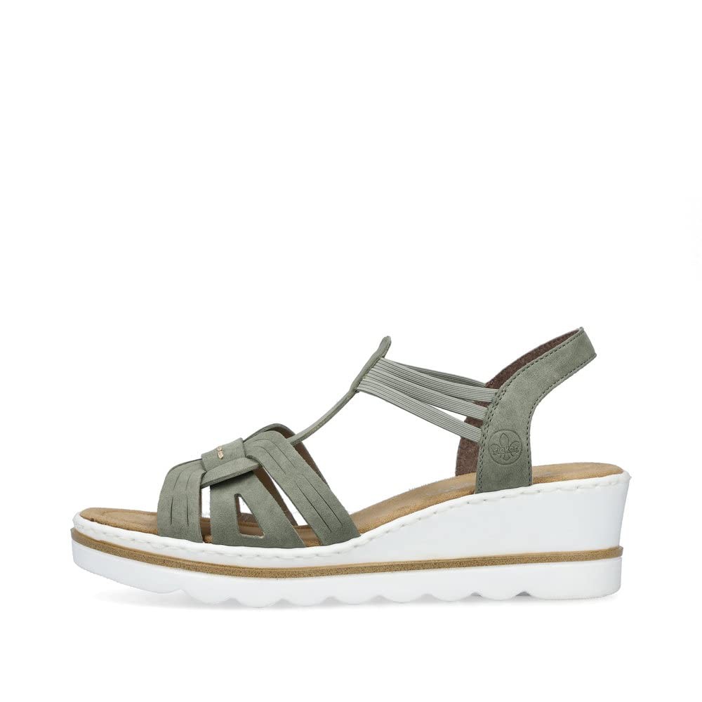 RIEKER Klassische Sandalen grün