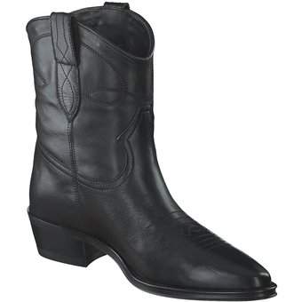 Alpe Woman Cowboy Boots in schwarz