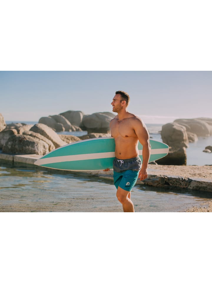 GUGGEN MOUNTAIN Badehose Widder in Grün günstig kaufen