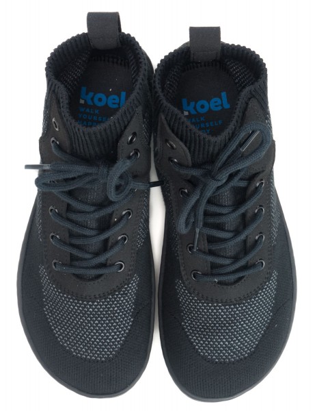 Koel flex |mid ~ Iman MidCut Schnürschuh ~ Black