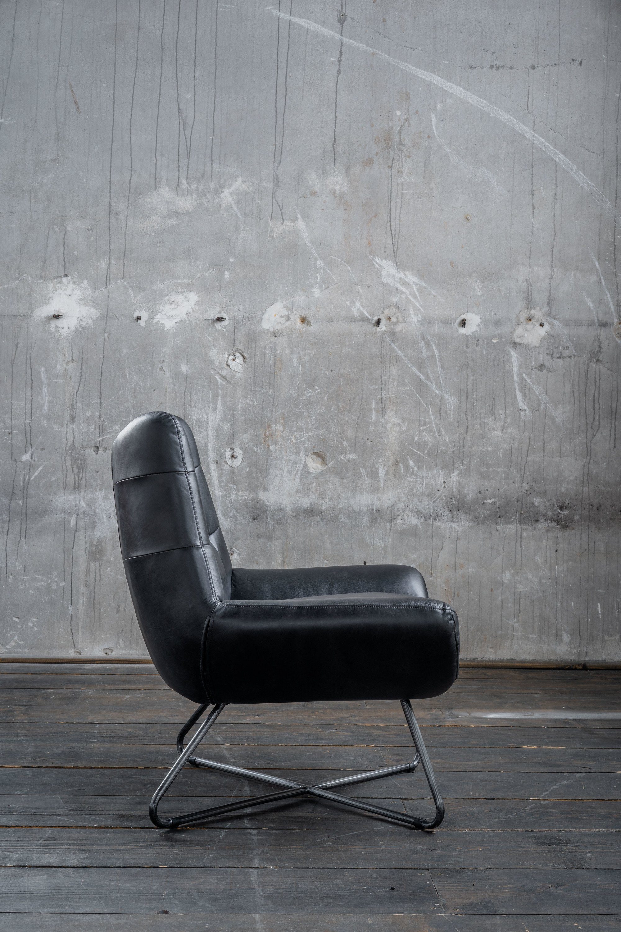 KAWOLA Sessel Snooze, Clubsessel Ledersessel Leder verschiedene Farben
