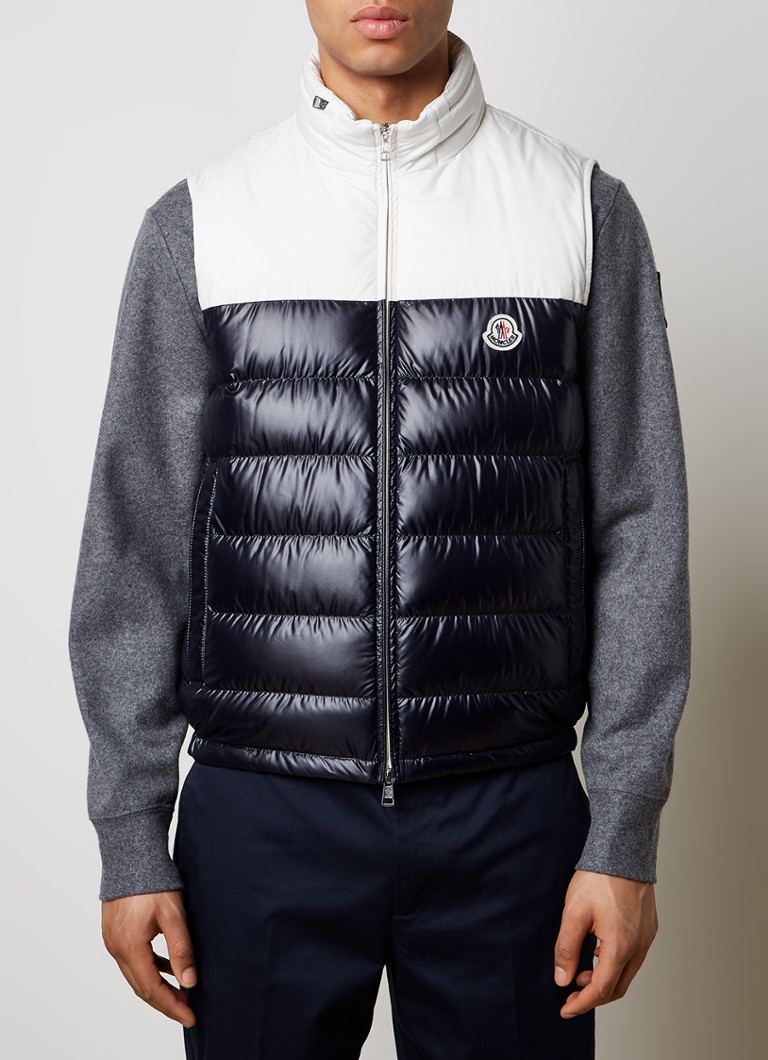 Geacă matlasată Moncler Cerces cu puf și logo