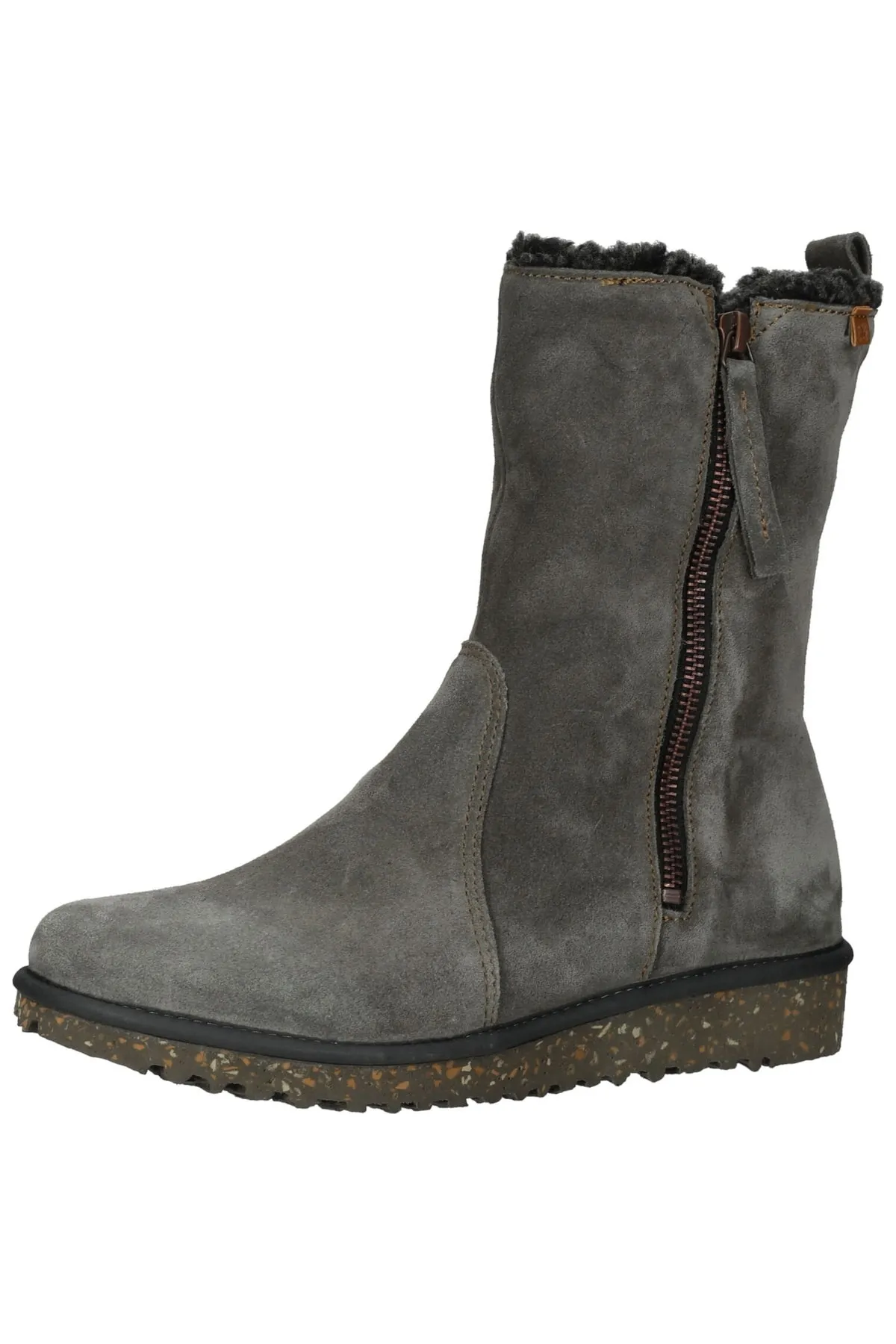 El Naturalista  Stiefel - Grau - Flacher Absatz