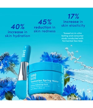 Sand & Sky Tasmanian Spring Water Intense Hydrating Mask Gesichtsmaske-50 g