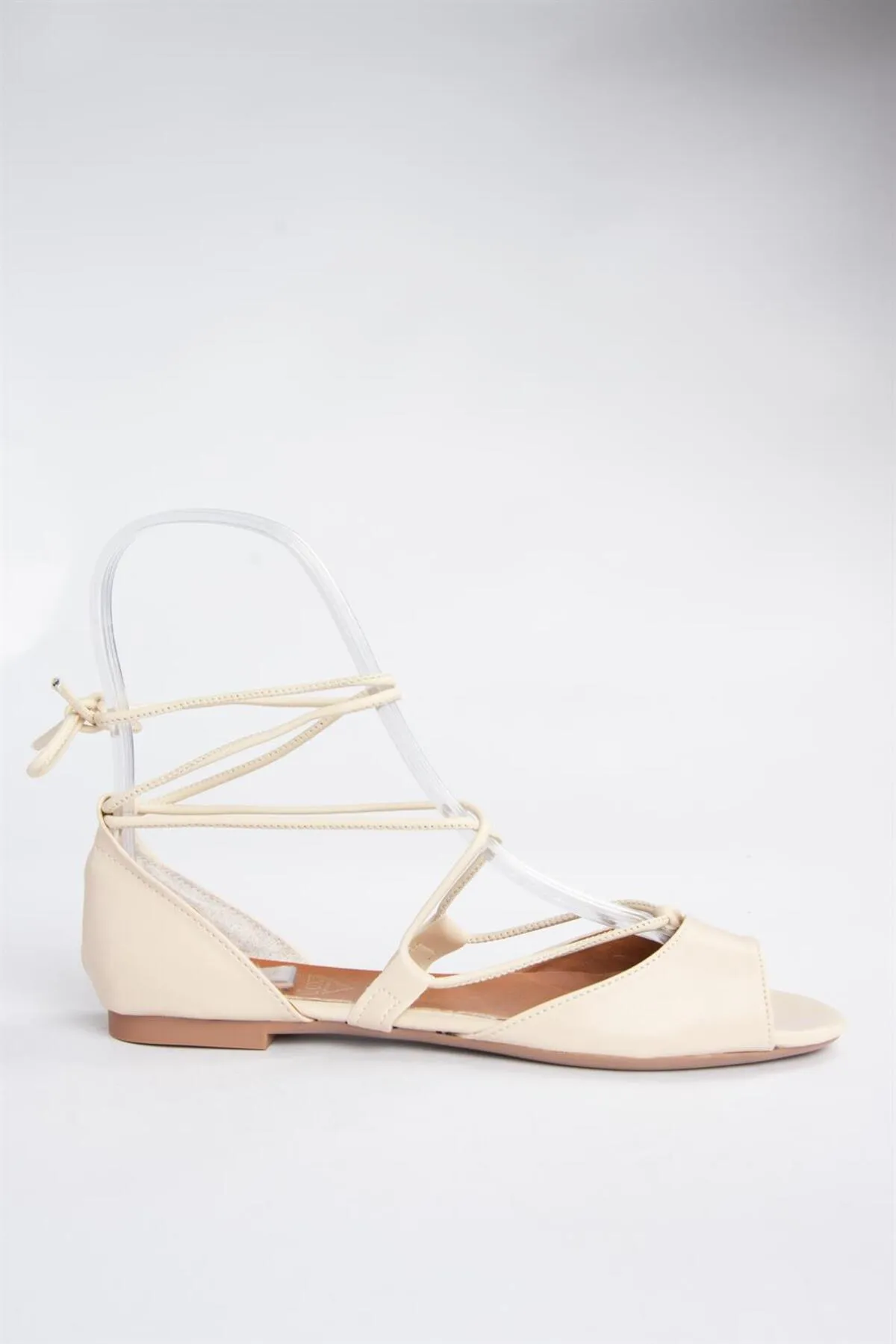 Fox Shoes  Beige Damensandalen 9726547309
