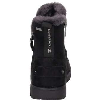 Tom Tailor Winter Boots in schwarz