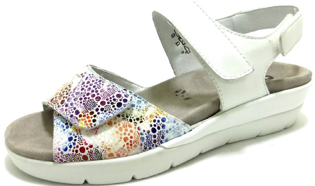 SEMLER Komfort Sandalen weiss