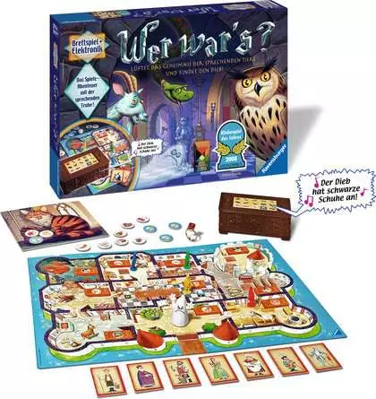 Wer war's? - Kinderspiel ab 6 Jahren