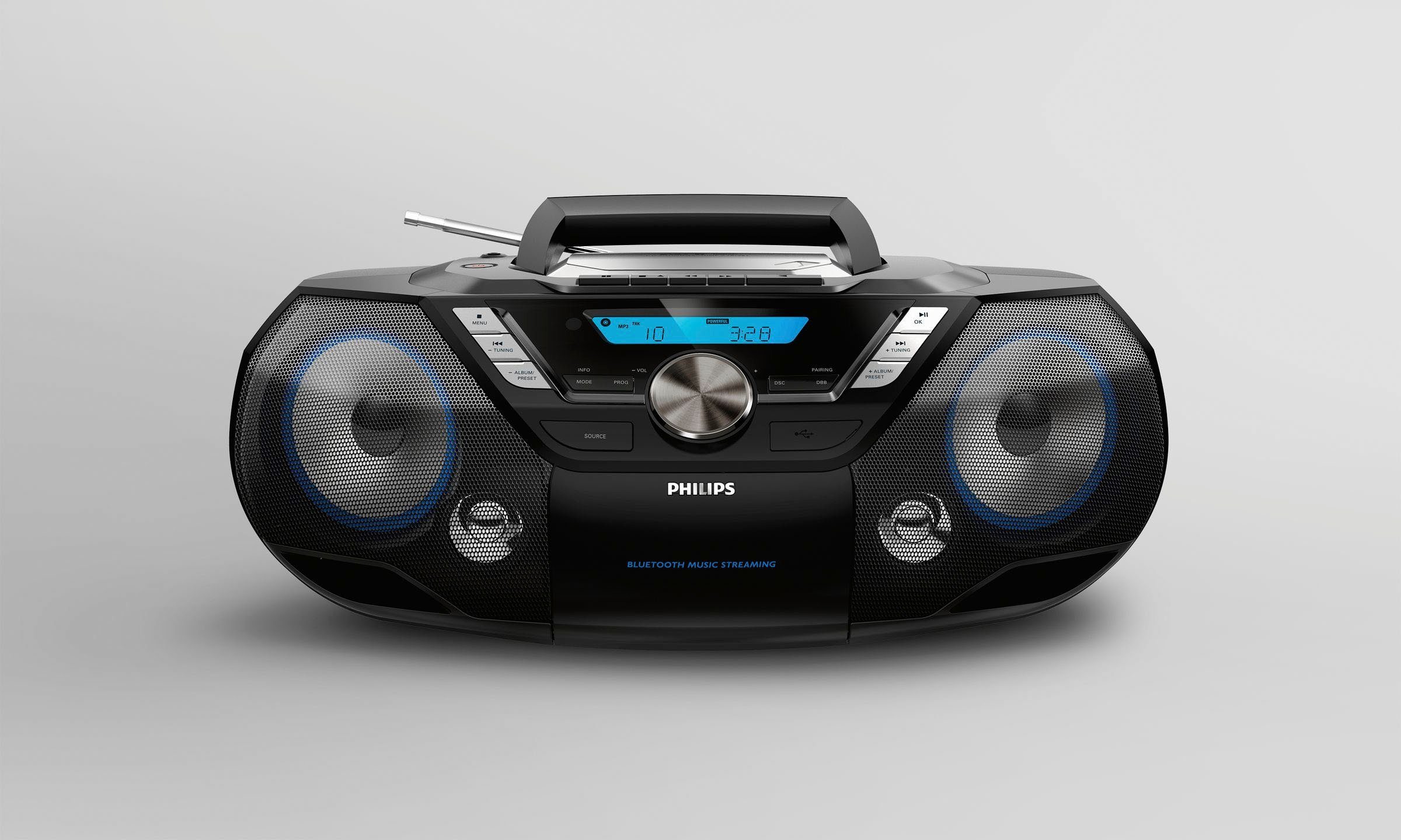 Philips AZB798T Radio (Digitalradio (DAB), FM-Tuner, 12 W)