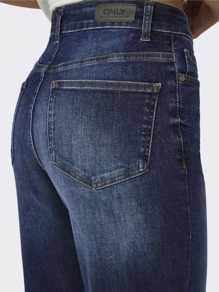 ONLY Jeans in Dark Blue Denim günstig kaufen