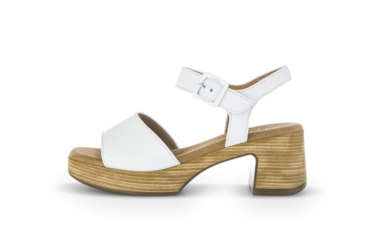 GABOR Klassische Sandalen weiss