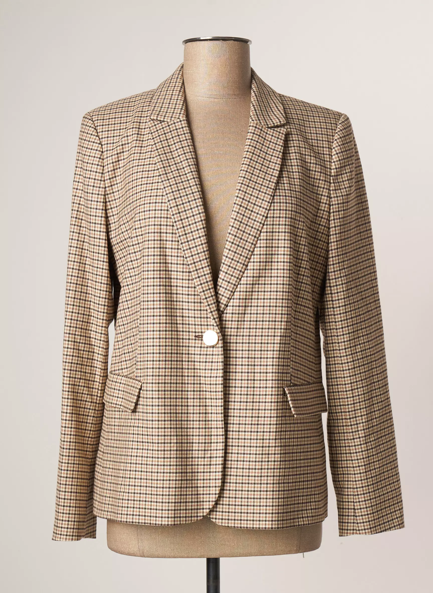 Julie Guerlande Blazers Femme couleur marron