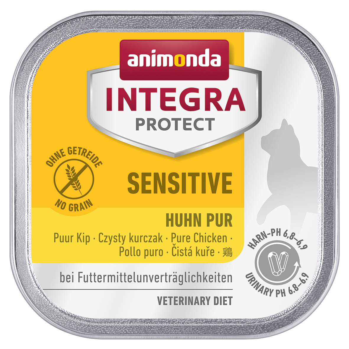 Animonda Hypoallergen Animonda Integra Protect Sensitive 16x100g Huhn pur
