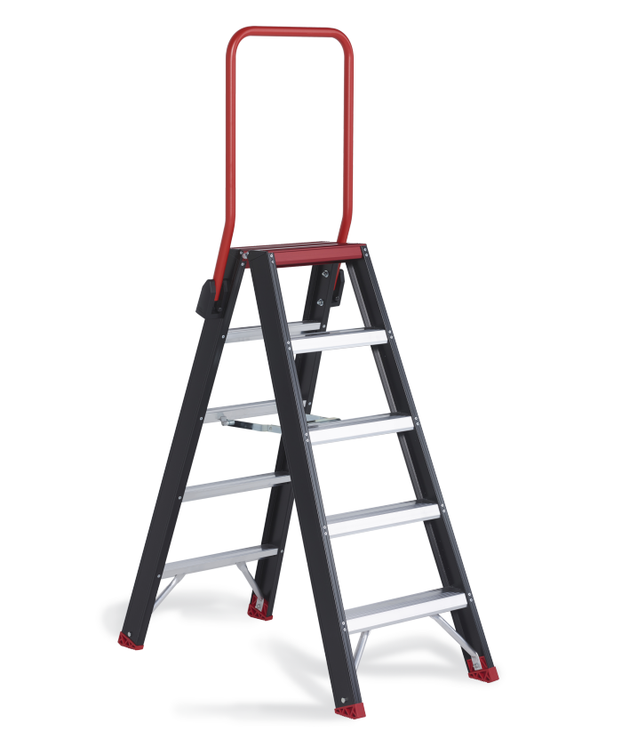 Altrex 192603 TDO 3 Taurus -tikkaat, kaksipuoliset, 2x3 askelmaa, pinnoitetut!