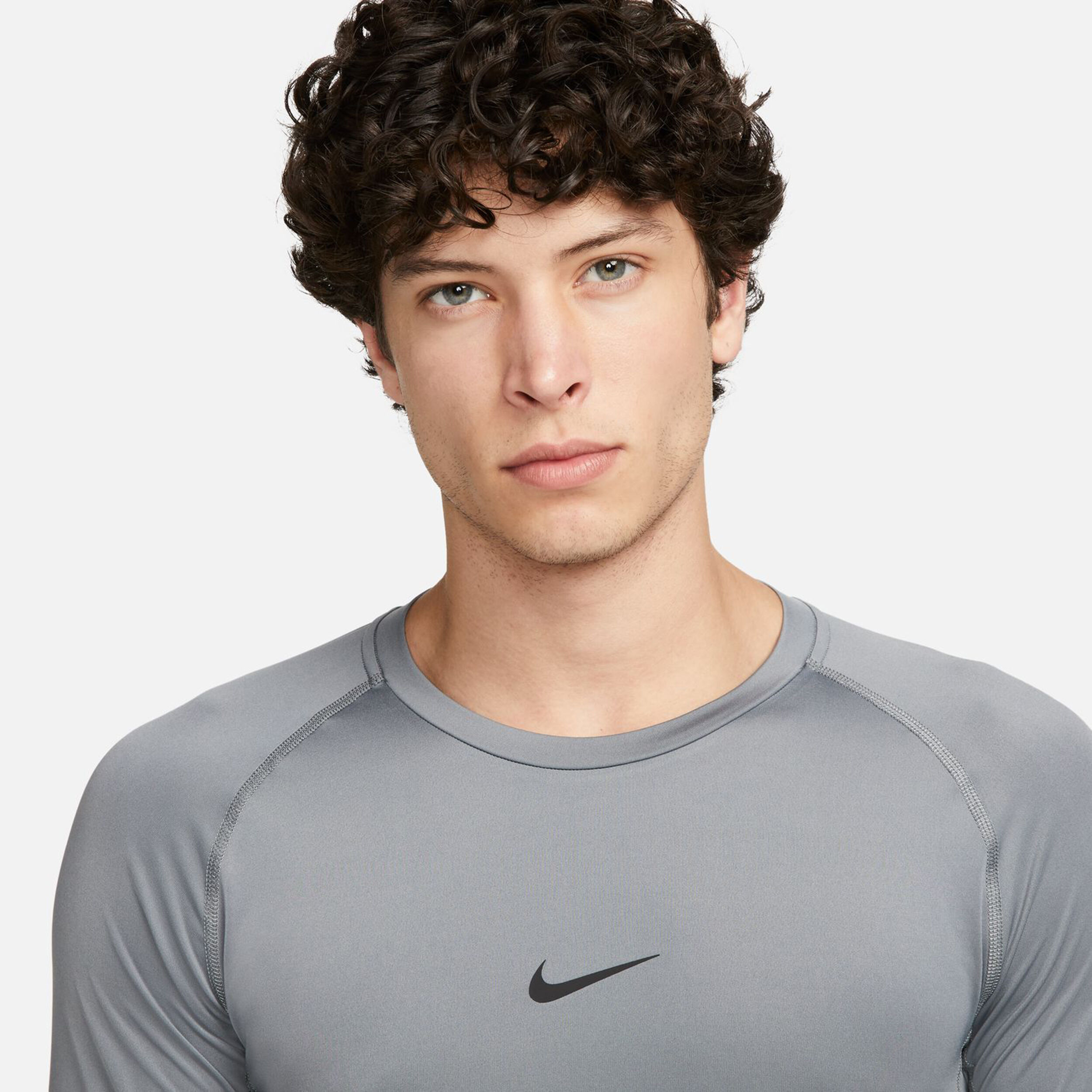 Pro Longsleeve Herren - Hellgrau