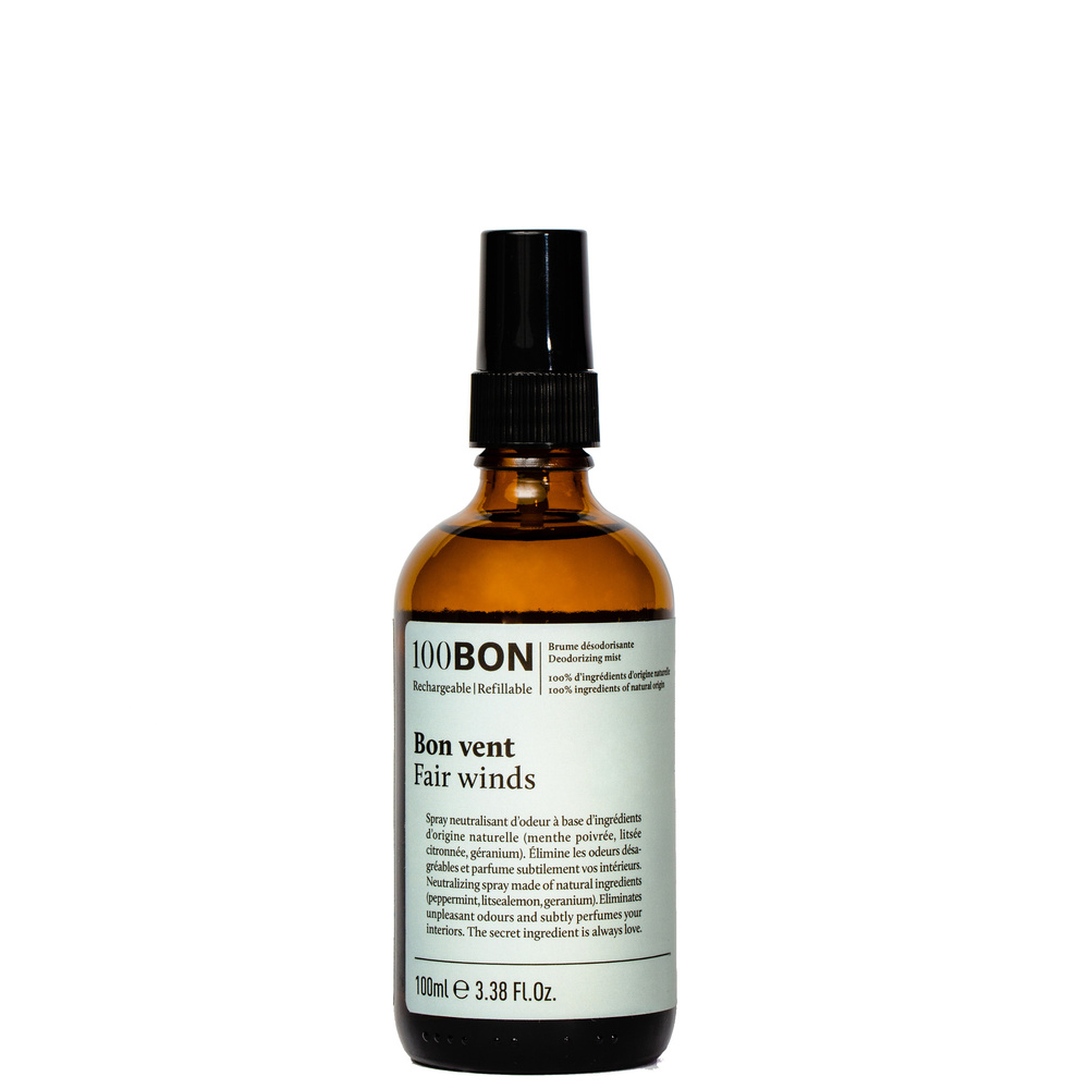 100Bon Bon vent - Spray neutralisant d'odeur naturel 100ML Les brumes parfumées