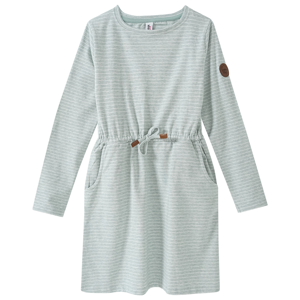 Mädchen Kleid mit Streifen