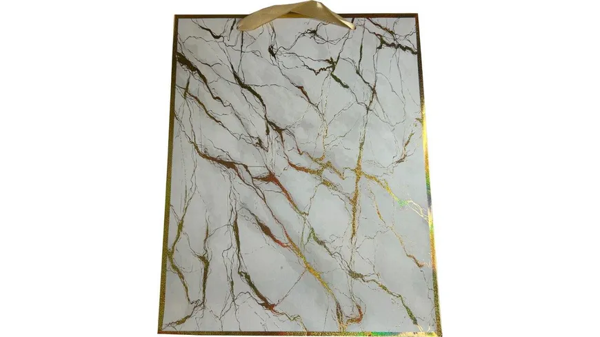 BOCK Geschenktüte gross Glitzer 35,5 x 26 x 5cm sortiert
