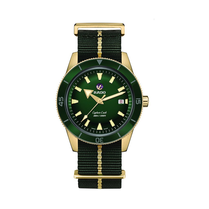 Rado Herrenuhr Captain Cook Bronze