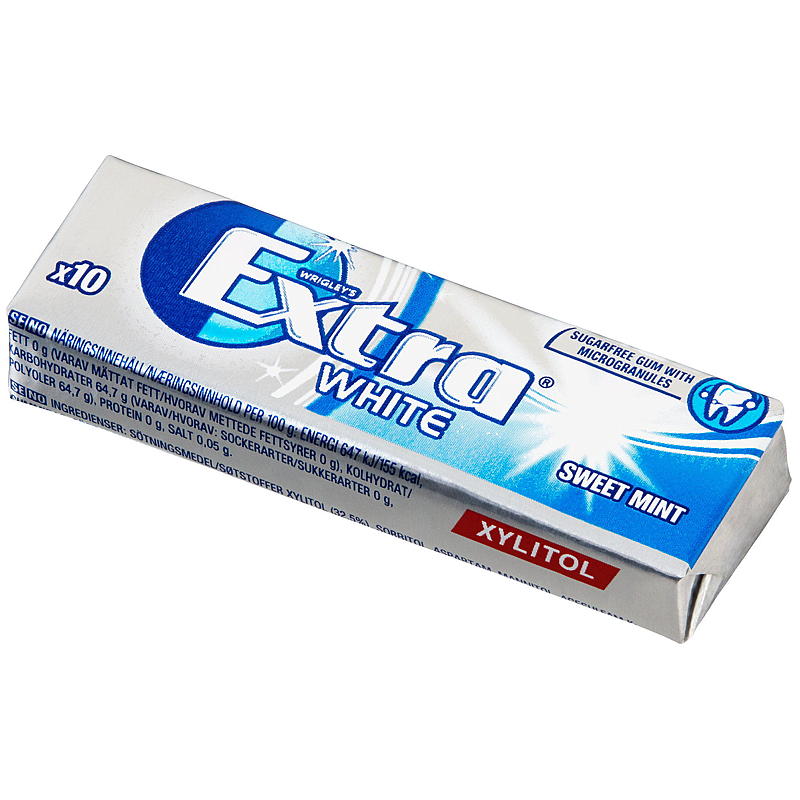 Extra Extra 14 g White sweet mint