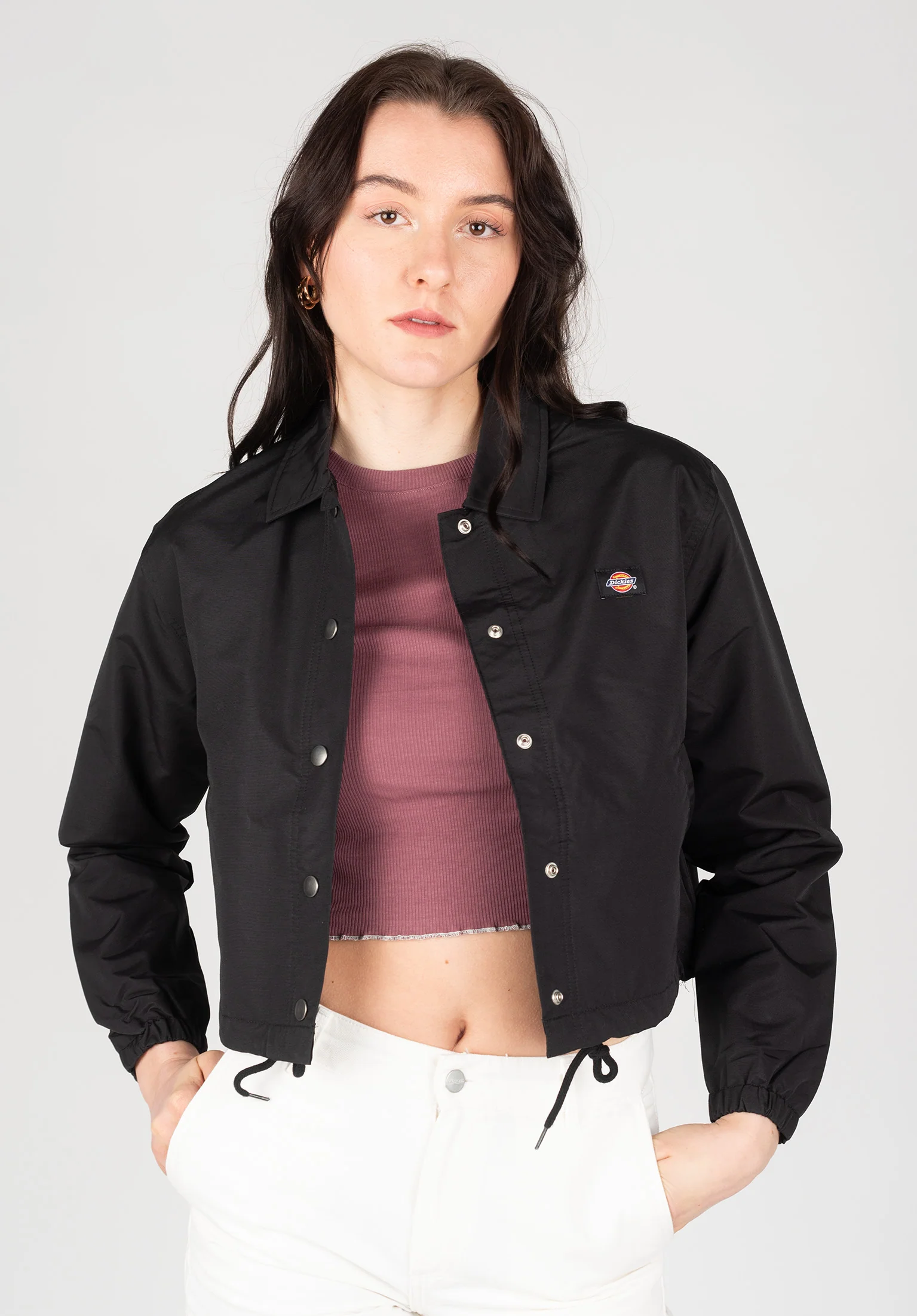 Oakport Cropped Coach Jacket