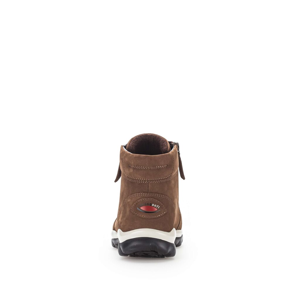 rollingsoft Schnürstiefelette braun