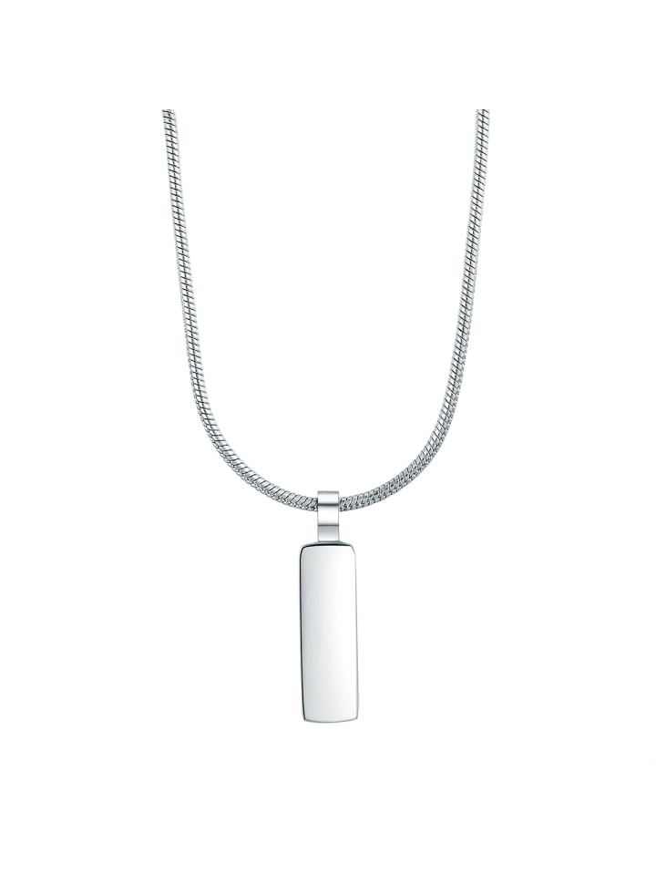 True Rebels Kette mit Anhänger Edelstahl in silber günstig kaufen 55 cm