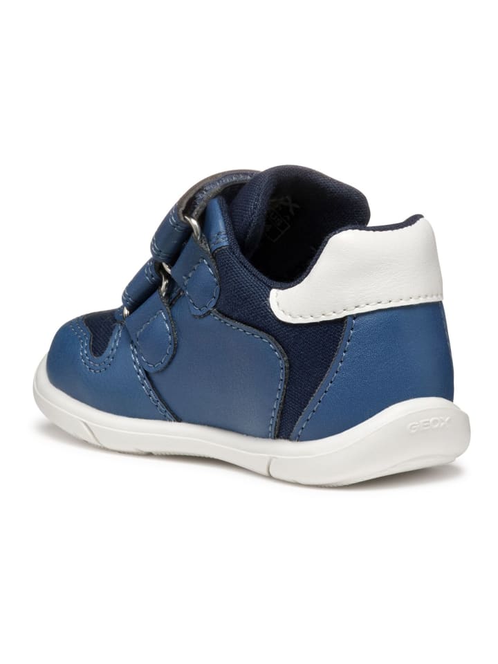 Geox Halbschuhe in Blau/Orange günstig kaufen